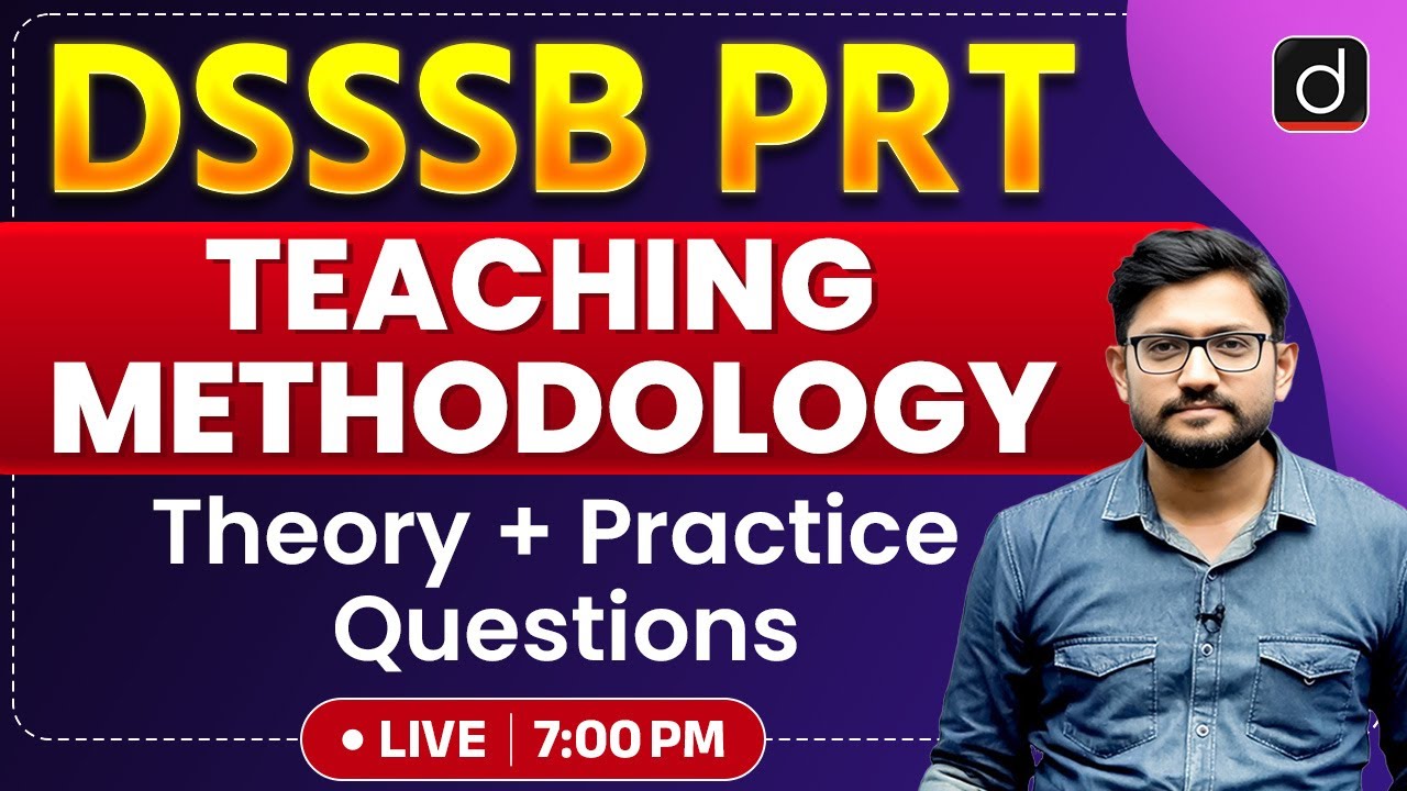 DSSSB PRT | Teaching Methodology | Live Session | Drishti Teaching Exams