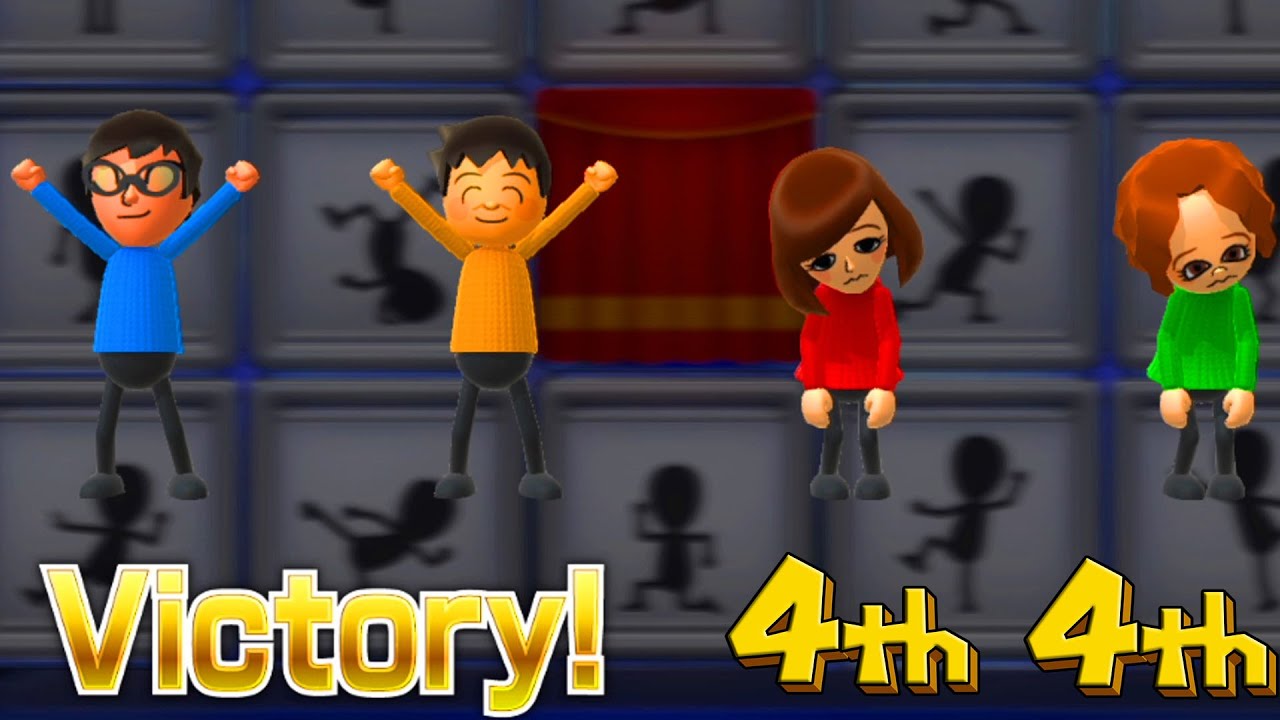 Wii Party U Battle Of The Minigames - Robin vs Giulia vs Mizuho vs Zi-Kai (Master Cpu)#minhpartyu