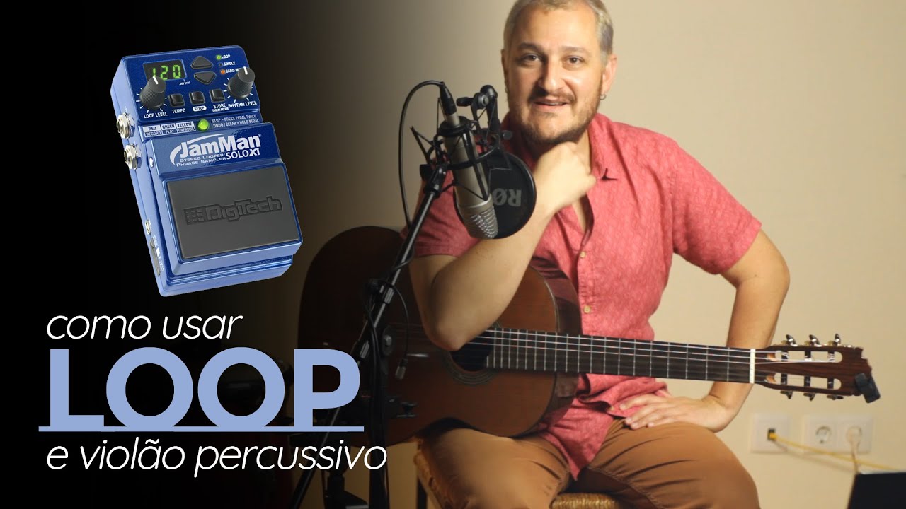 DICAS | Como usar pedal de loop com violão percussivo