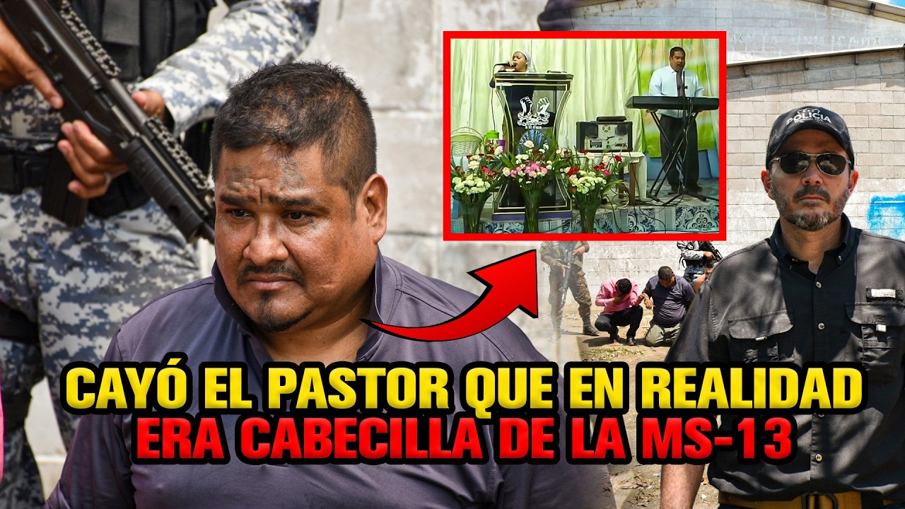 🔥🚨 Cayó el pastor que en realidad era cabecilla de la MS-13 Alias “PITUFO” 🔥🚨