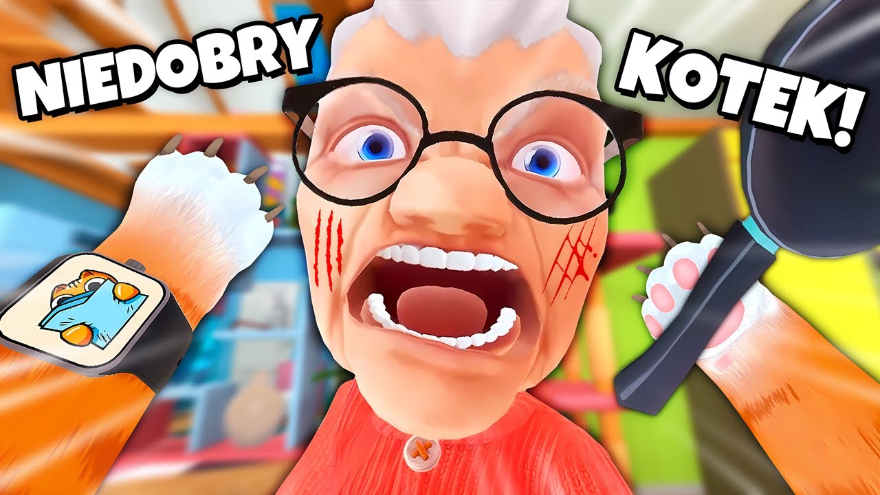 KOT ZRUJNOWAŁ BABCE ŻYCIE?! | I Am Cat VR