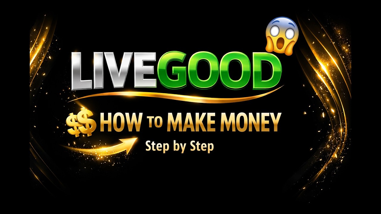 LIVEGOOD: How To Make Money Step By Step (New 2026 Opportunity)