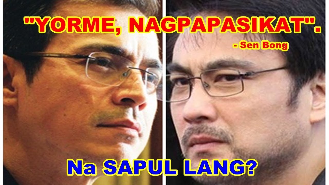 "Yorme Isko, NAGPAPASIKAT"- Sen Bong Revilla
