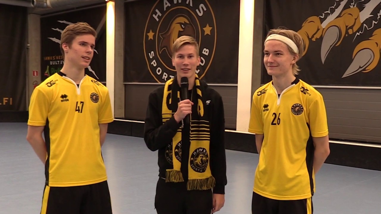 PELAAJAT HAASTATTELEE: SC Hawks - SalBa (A-pojat 1.div,  25.11.2018)