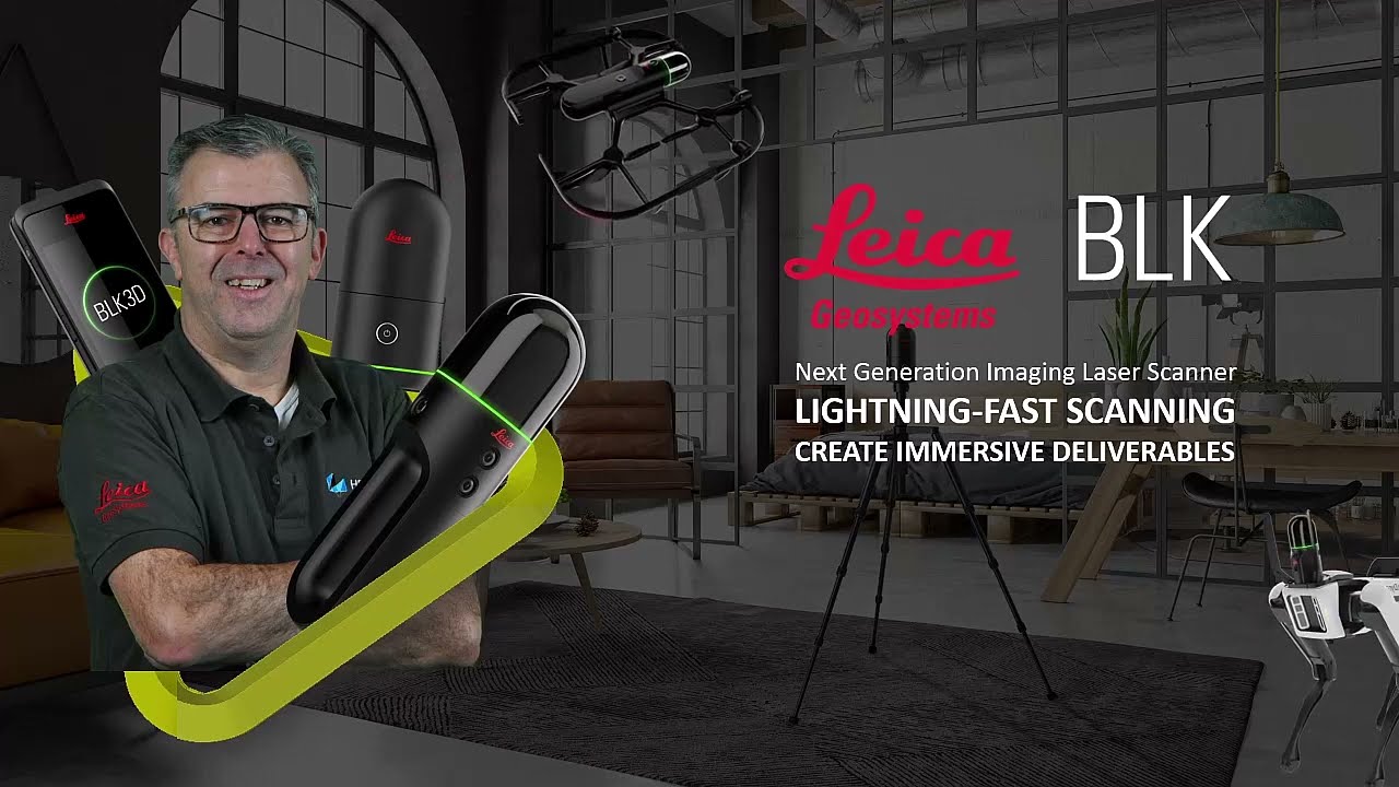 Leica BLK3D in de foto meten en delen.