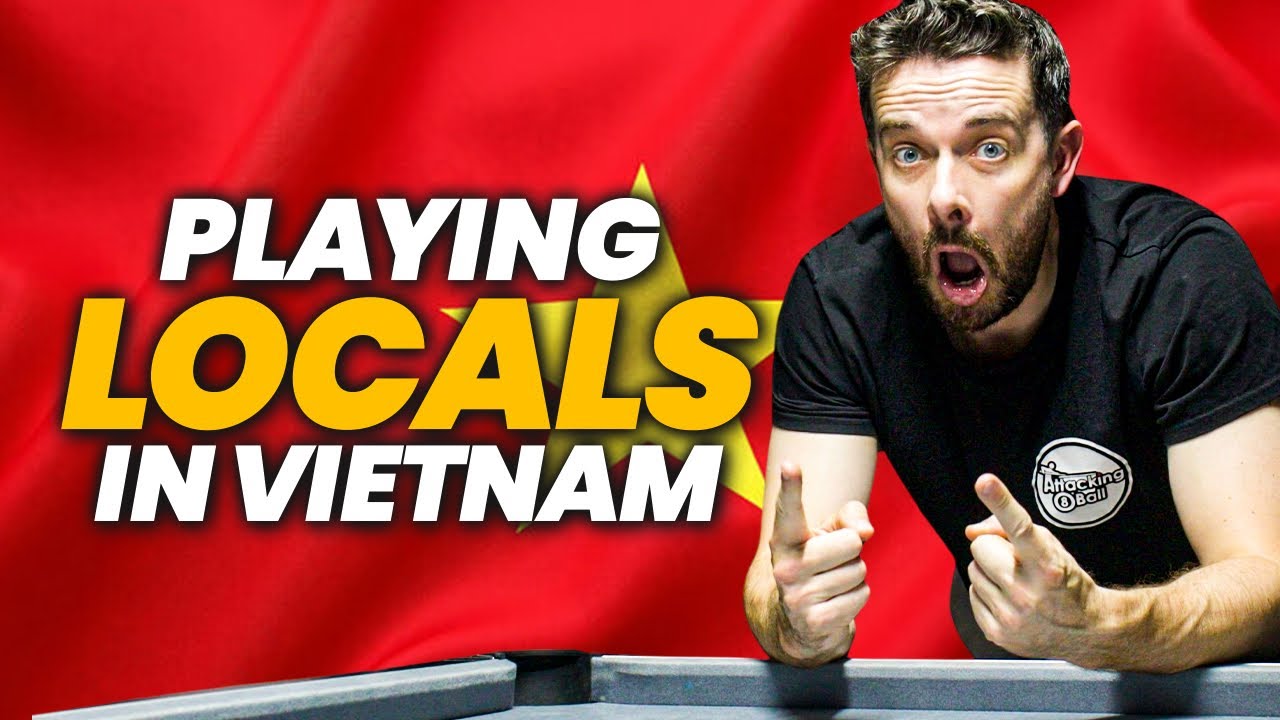 Can I Beat Locals in Vietnam at Pool? Race to 3 Challenge!