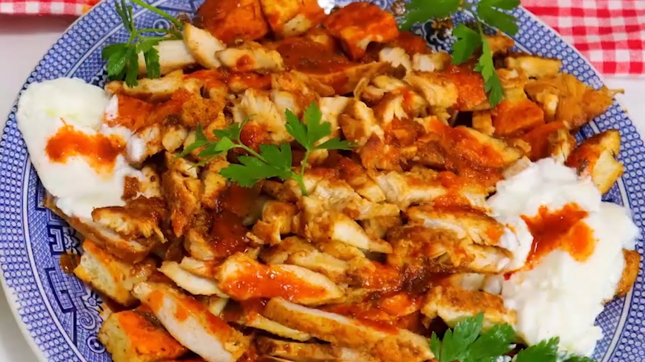 Lezzetli Bir Tavuk İskender Kebabı Tarifi👌
