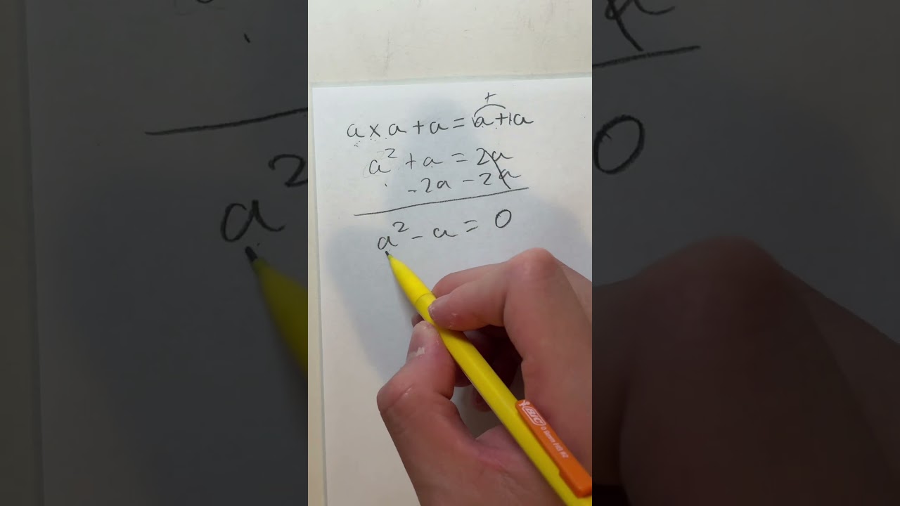 Insane #maths #gcsemaths #sat #highschoolmath #gcse #matheducation #algebra #greenscreen #fyp