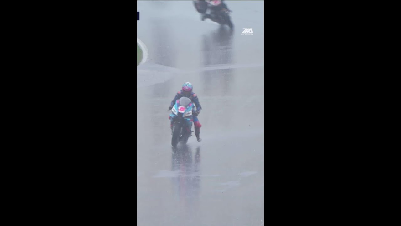 Важные моменты 🔴 Основные моменты 2-й гонки Motovation Supersport #мотоцикл