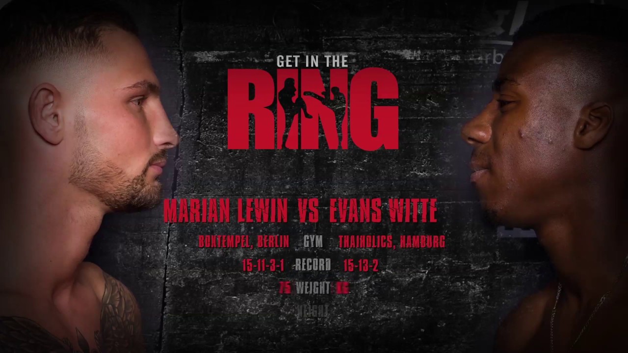 Get in the ring 2016 - Marian Lewin vs. Evans Witte