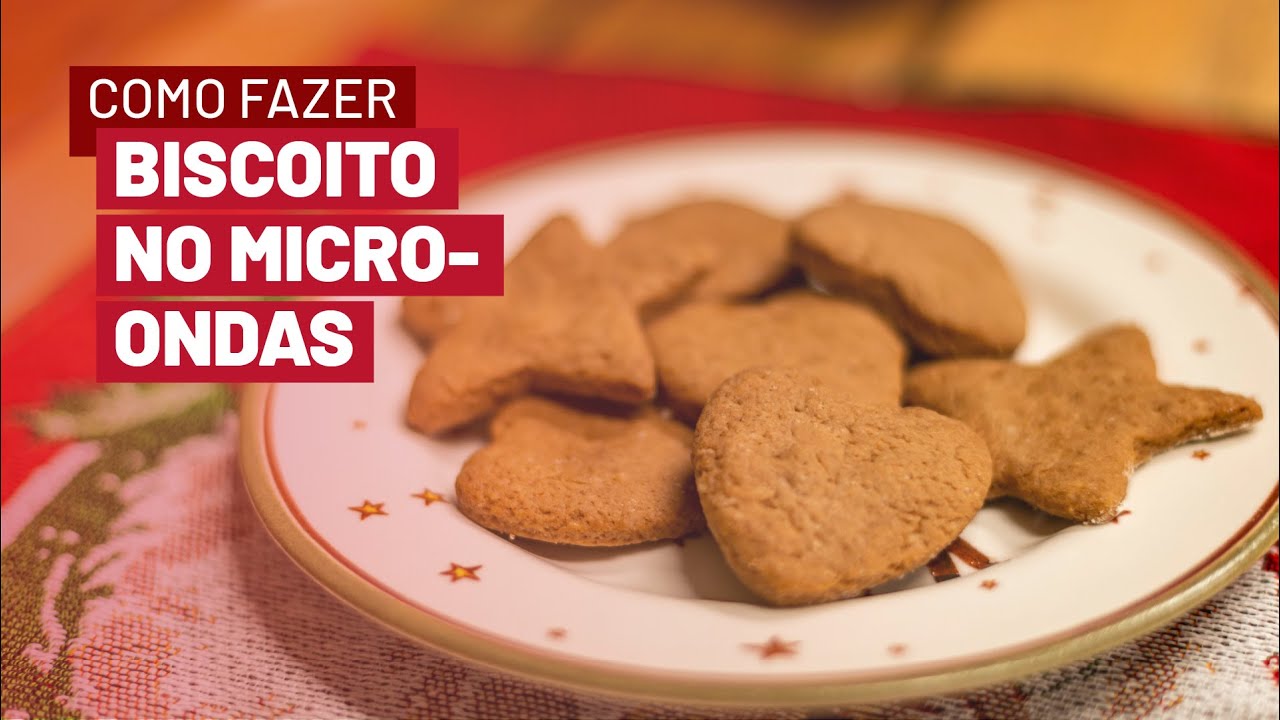 Aprenda a fazer biscoitos natalinos no micro-ondas [ RECEITA ]