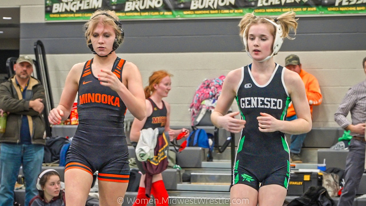 105 &ndash; Molly Snyder {G} of Geneseo IL vs. Marian Nordsell {R} of Minooka IL
