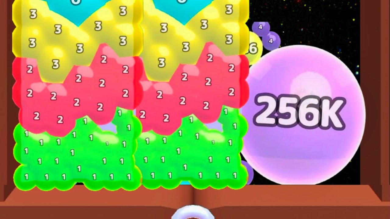 Melty Bubble vs Hide Ball - Level Up Ball (ASMR, Max Level) Satisfying Mobile Games