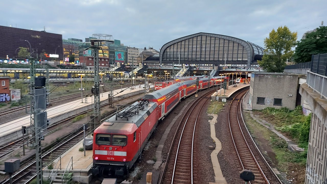 Zugverkehr in Hamburg HBF