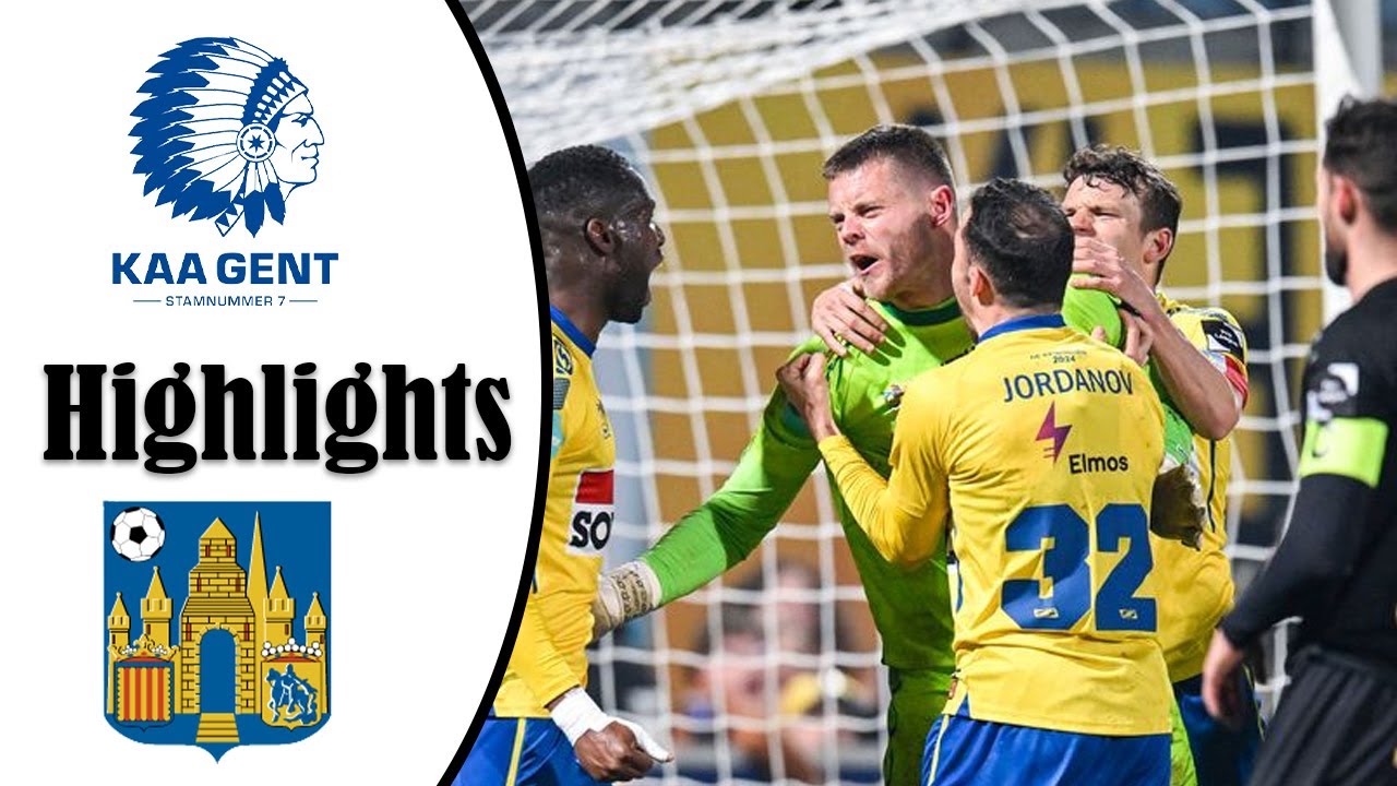 kaa Gent fc vs kvc Westerlo match highlights || Football || Jupiler Pro League 2022-23