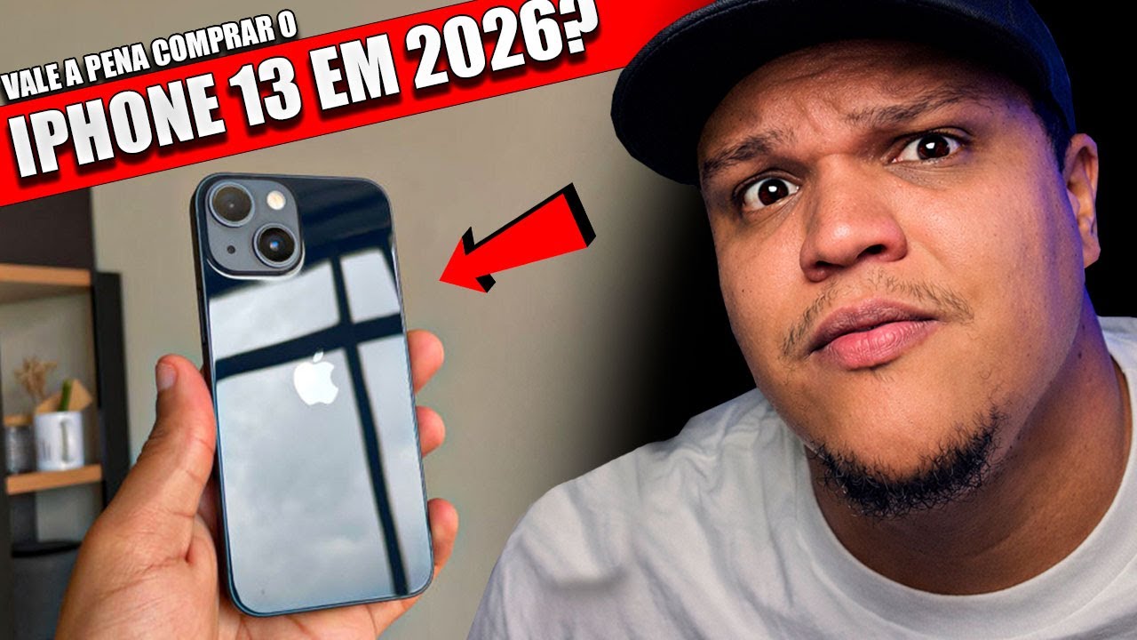 IPHONE 13 &eacute; BOM? Vale a pena COMPRAR o IPHONE 13 em 2026? Assita antes de comprar o iphone 13!🚨🚨