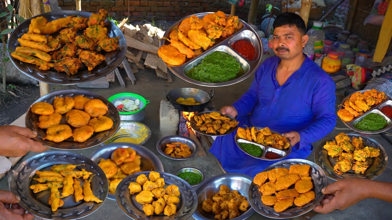 एक बैटर से बनाए 8 तरीके के पकोड़े 1 batter 8 bajji or pakora recipes | 8 पकौड़ा रेसिपी