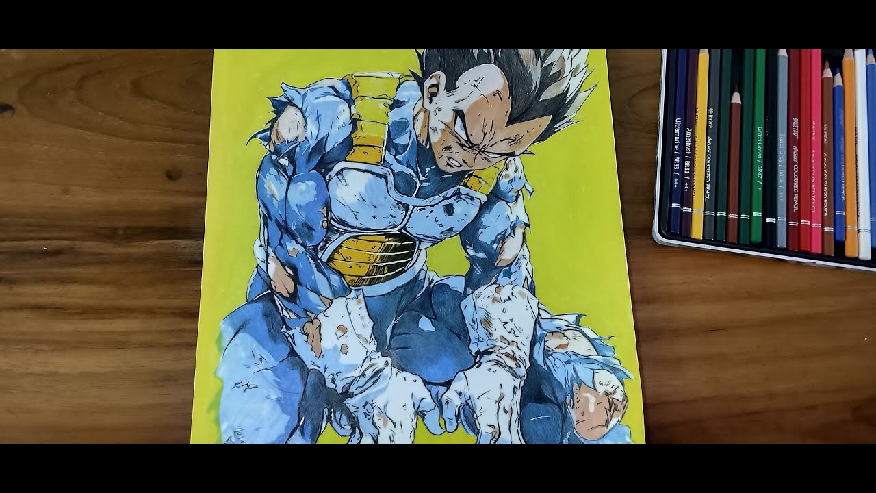 Battle damage Vegeta