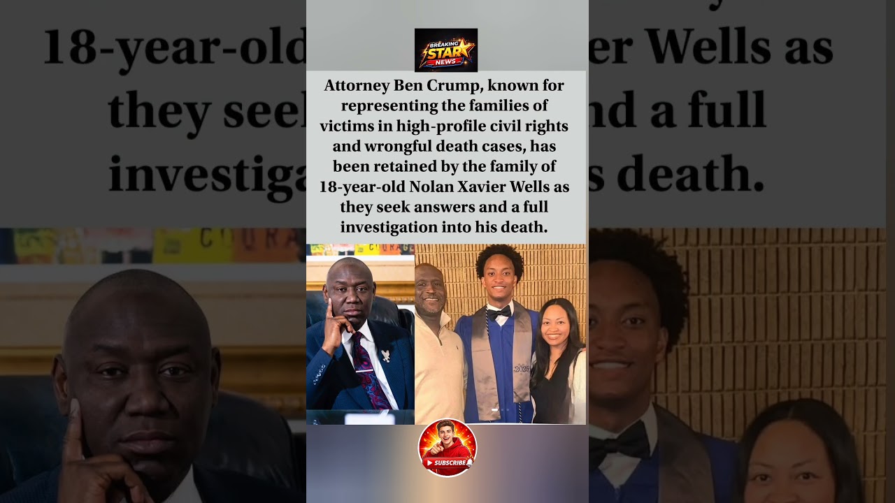 Ben Crump takes on case of teen found dead after July 4 trip 😢⚖️