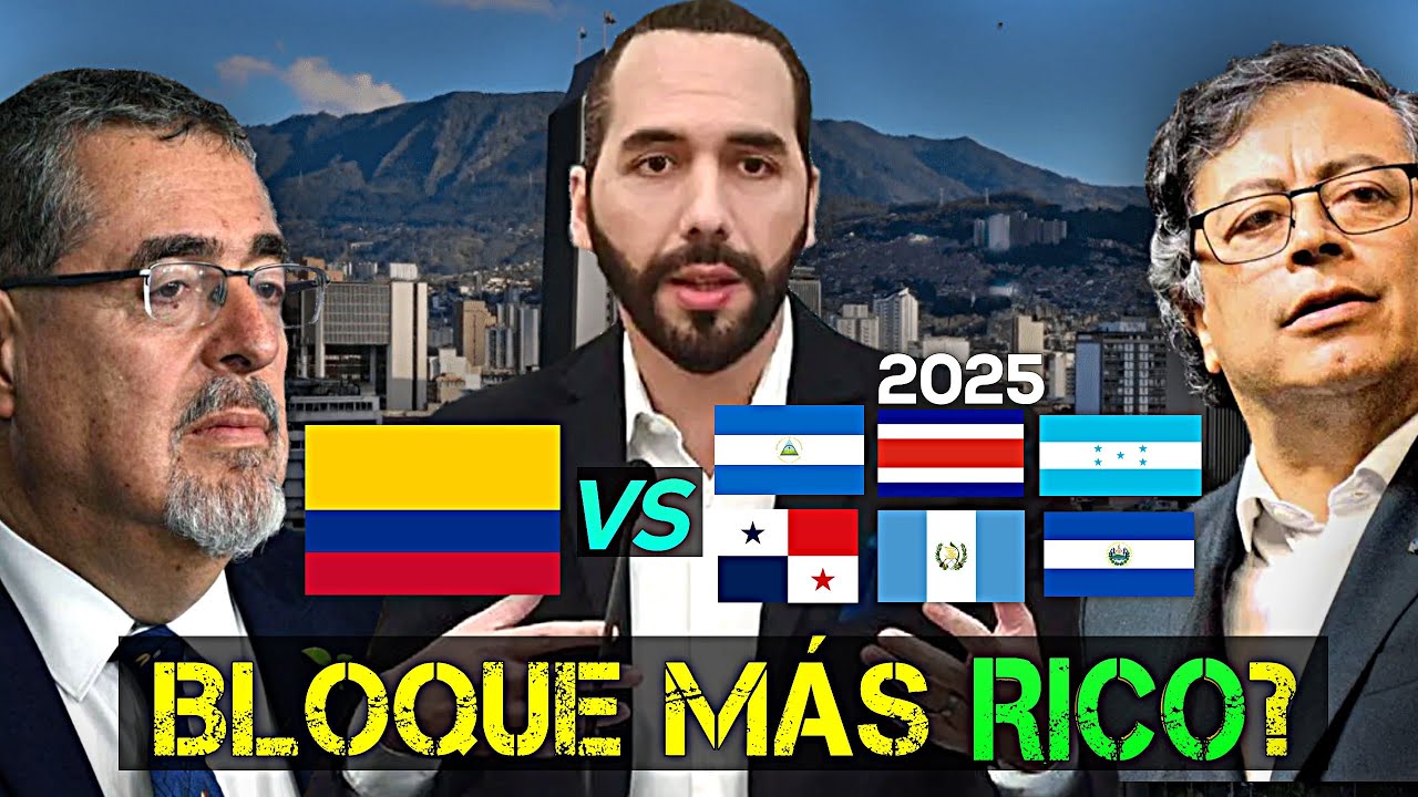 Comparativa Económica: COLOMBIA VS CENTROAMÉRICA ¿CÚAL ES MÁS RICO? 2025
