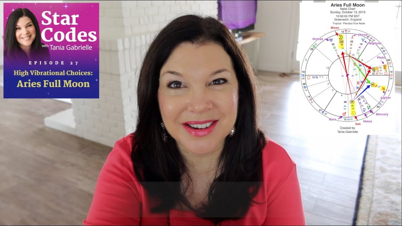 HIGH Vibrational Choices! Aries FULL MOON October 13, 2019 Astrology Numerology Star Code Forecast