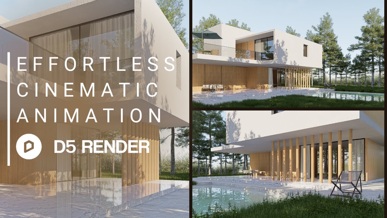 Make Cinematic Animations Effortlessly in D5 Render | Private House 355 |