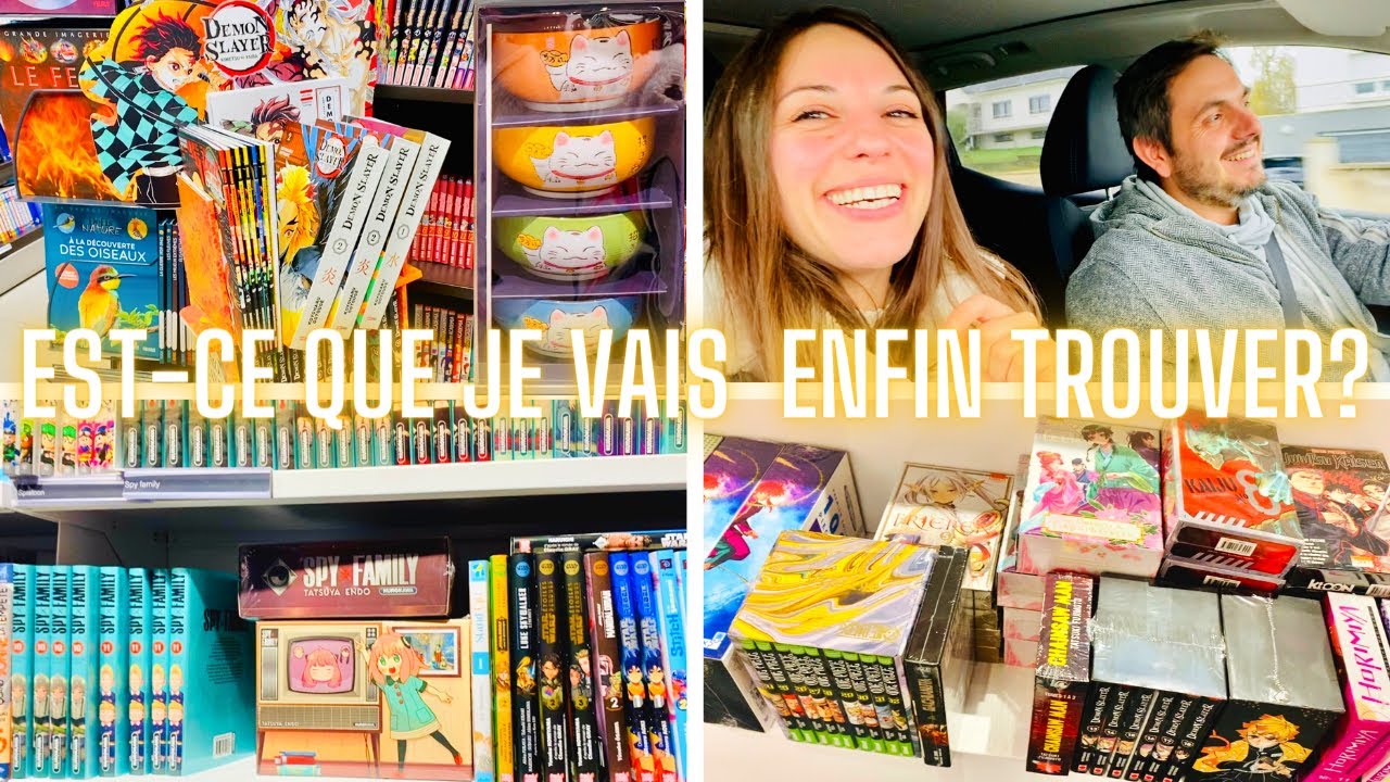 En route pour mes ACHATS MANGA