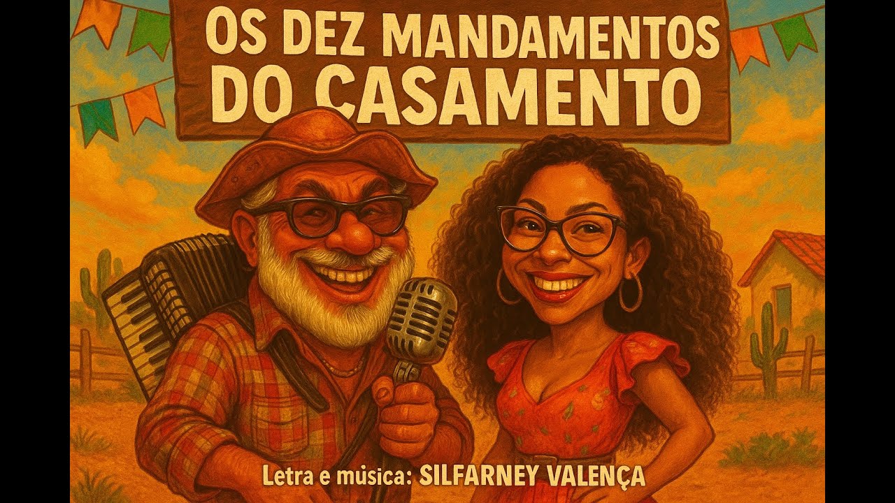 🎶 Forró — Os Dez Mandamentos do Casamento | Forró cômico de 𝓢𝓲𝓵𝓯𝓪𝓻𝓷𝓷𝓮𝔂 𝓥𝓪𝓵𝓮𝓷𝓬̧𝓪