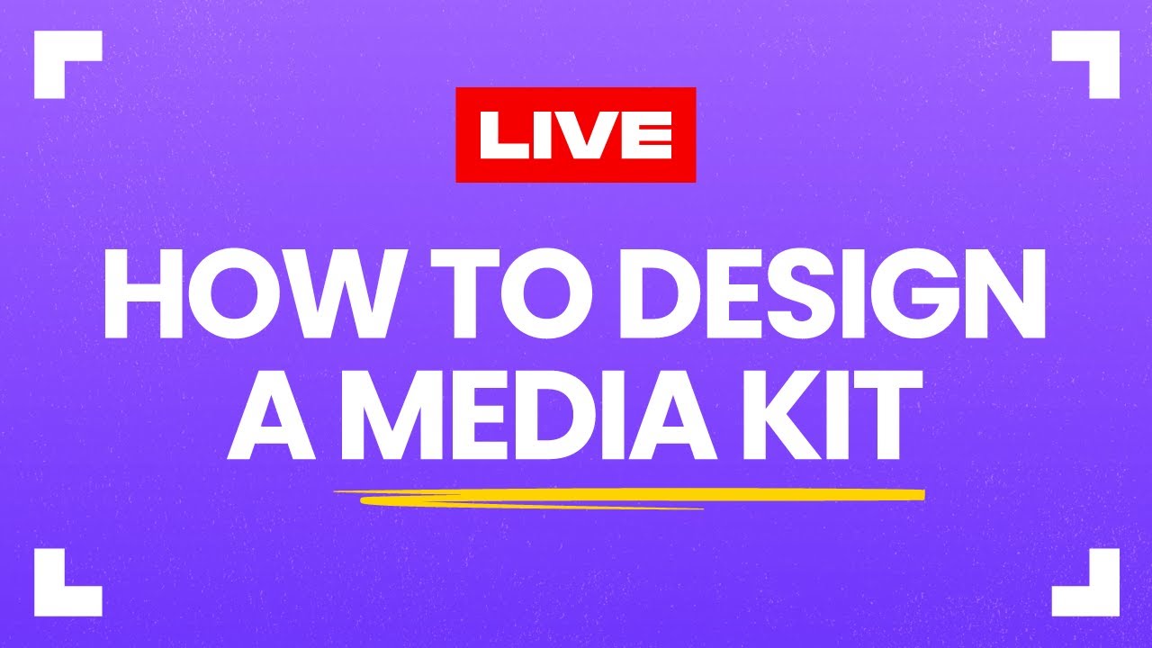 How to Design a Media Kit // !streamsight