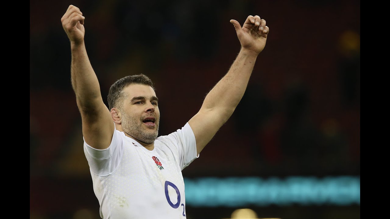 Nick Easter touches down for Try, England v Italy, 14th Feb 2015