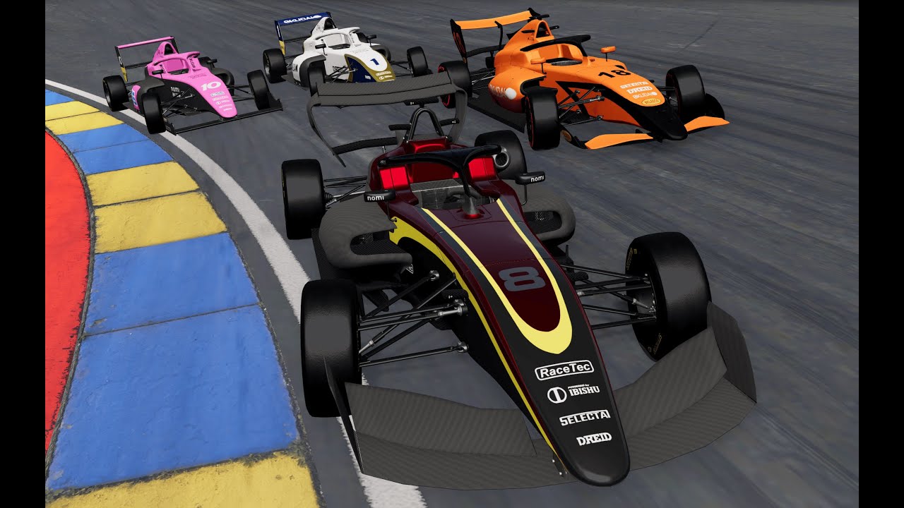 Гонки Формулы-1 в многопользовательском режиме BeamNG — это одновременно и увлекательно, и утомит...