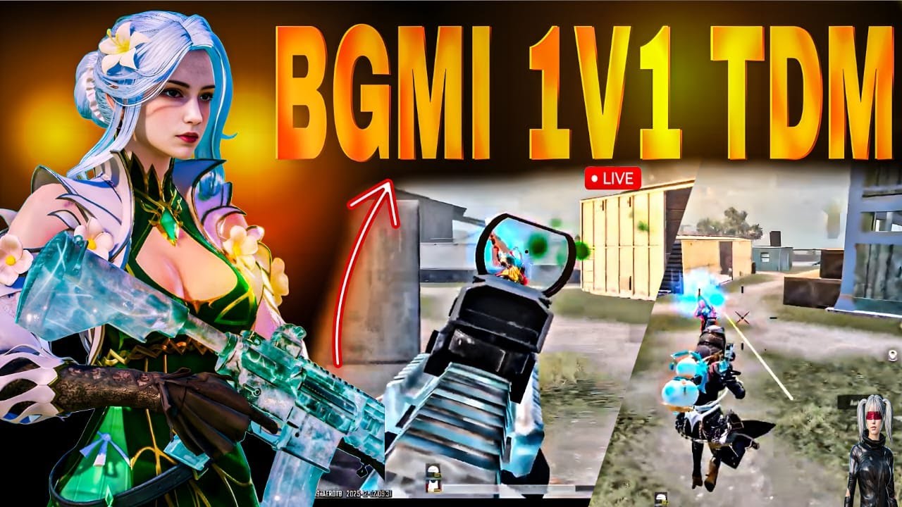 🔴 BGMI 1v1 FREE TDM 🔥#bgmilive  #bgmi #shorts #blessedlive