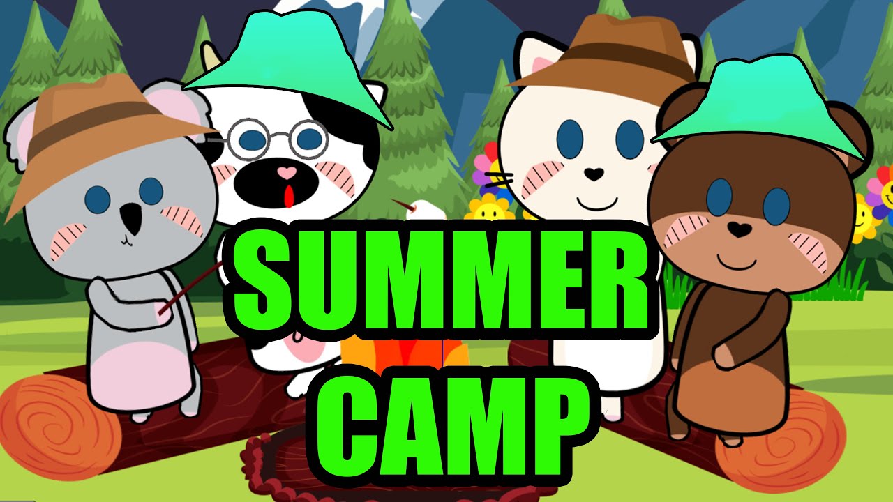 🌞 “Fun Summer Camp Adventure for Kids | Learning, Games & Friends!”#animation #cartoon #educational