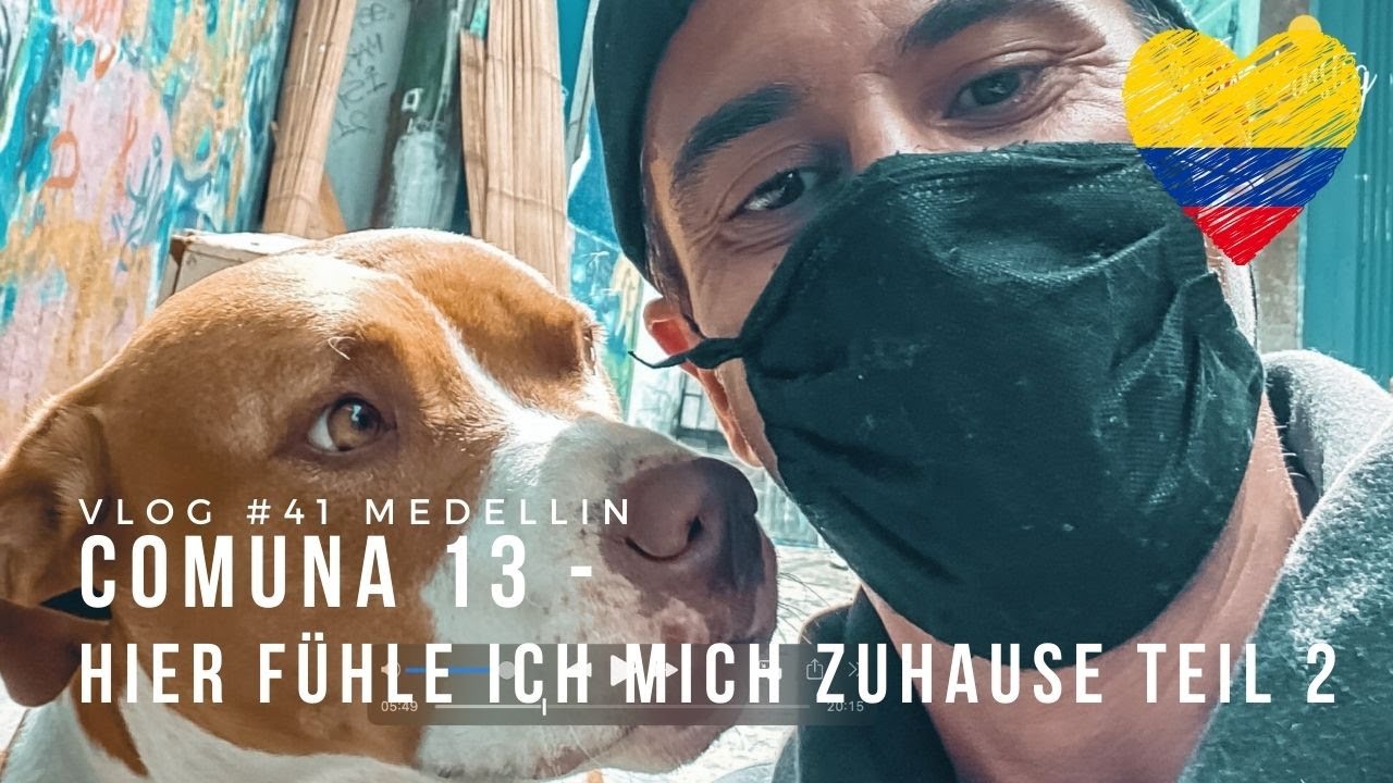 VLOG41 Комуна 13 Медельин Вот где я чувствую себя как дома в Колумбии Часть 2
