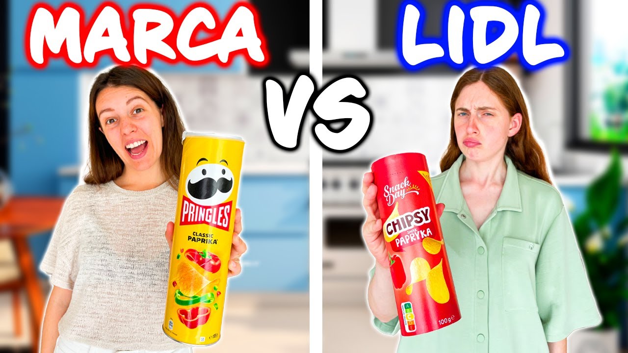 PRODOTTI DI MARCA vs PRODOTTI LIDL 🍟 patatine edition!