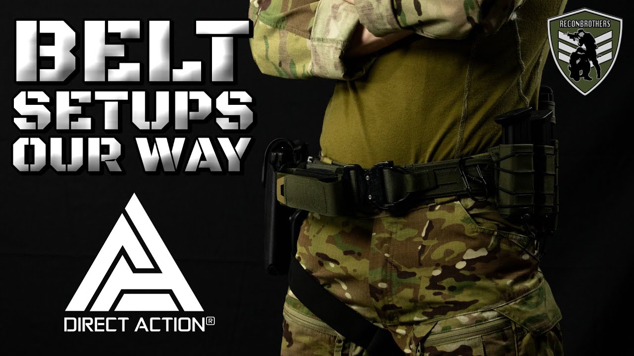 Reconbrothers Direct Action Belt Setups (2021)