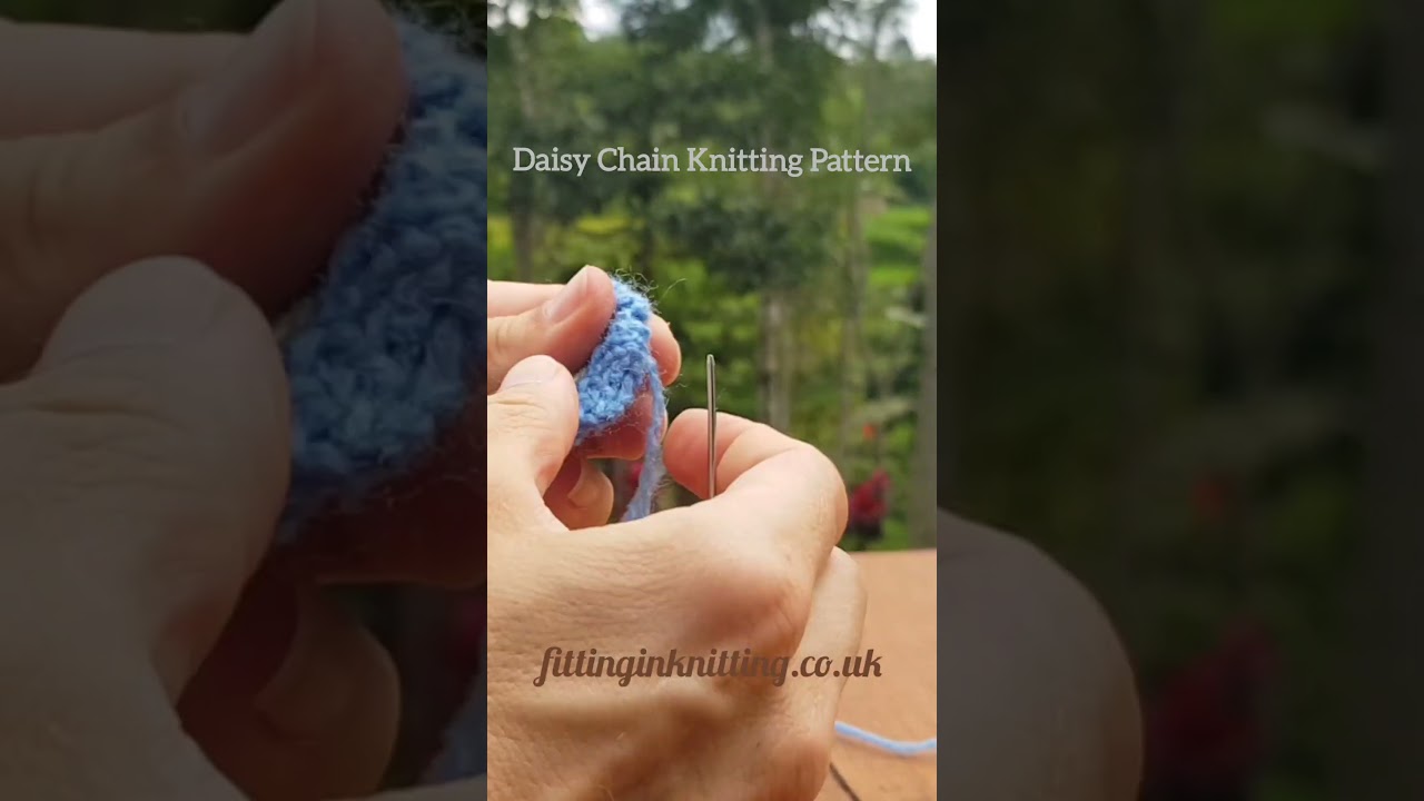 Knitting Zoomies! The FINAL ONE!! Part 12 of Little Daisy Flower
