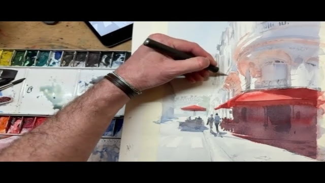 Alex Hillkurtz Foundations of Watercolor Course Trailer