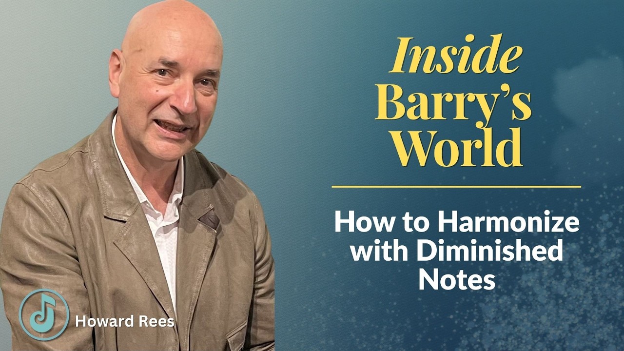 How to Harmonize with Diminished Notes