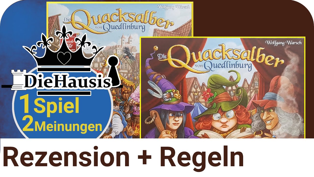 Die Quacksalber von Quedlinburg + Die Kräuterhexen Erweiterung (Review /Meinung)