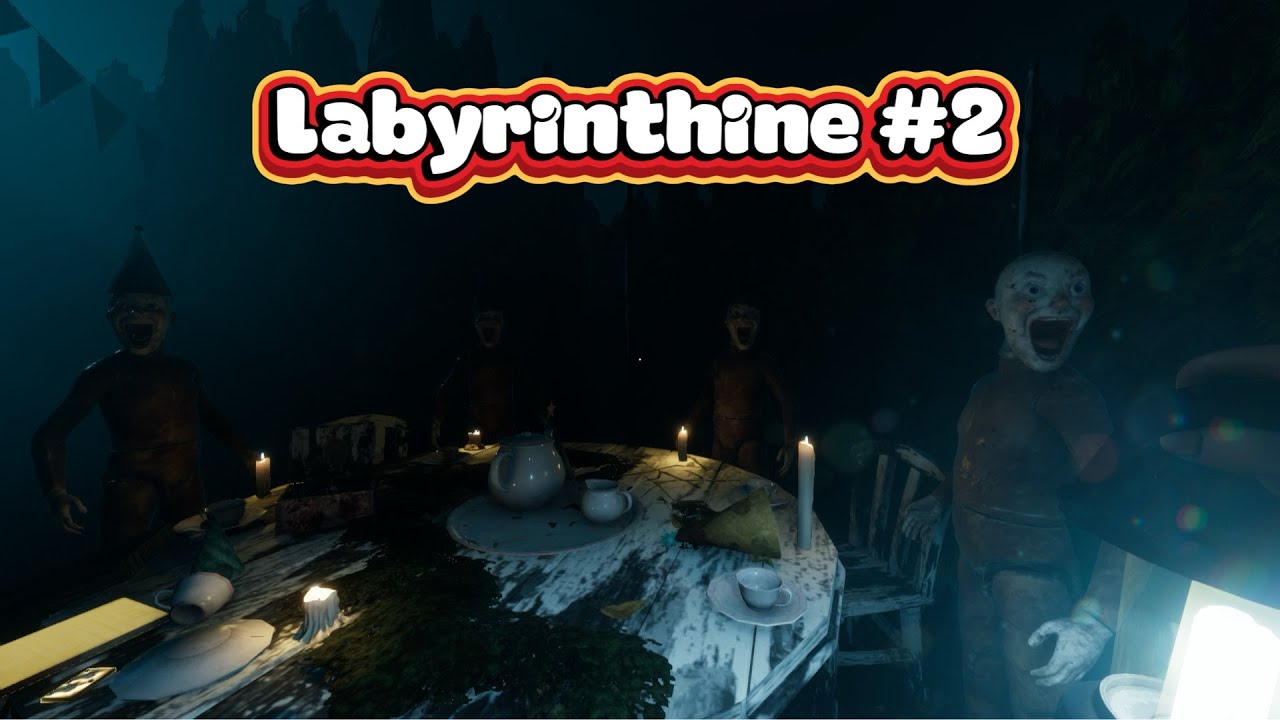 Сломал игру на втором уровне! Прохожу в коопе Labyrinthine #2