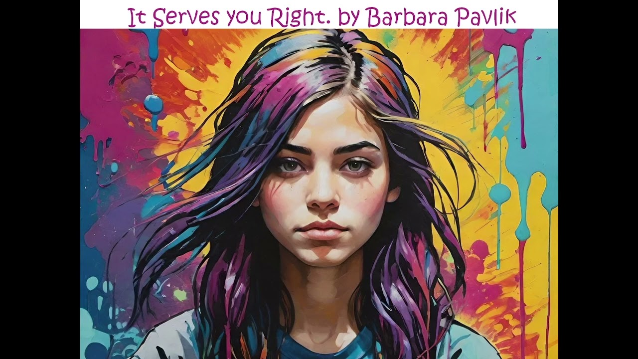 Soulful jazz rock style song. It serves you right, written by a brilliant lyricist, Barbara Pavlic.