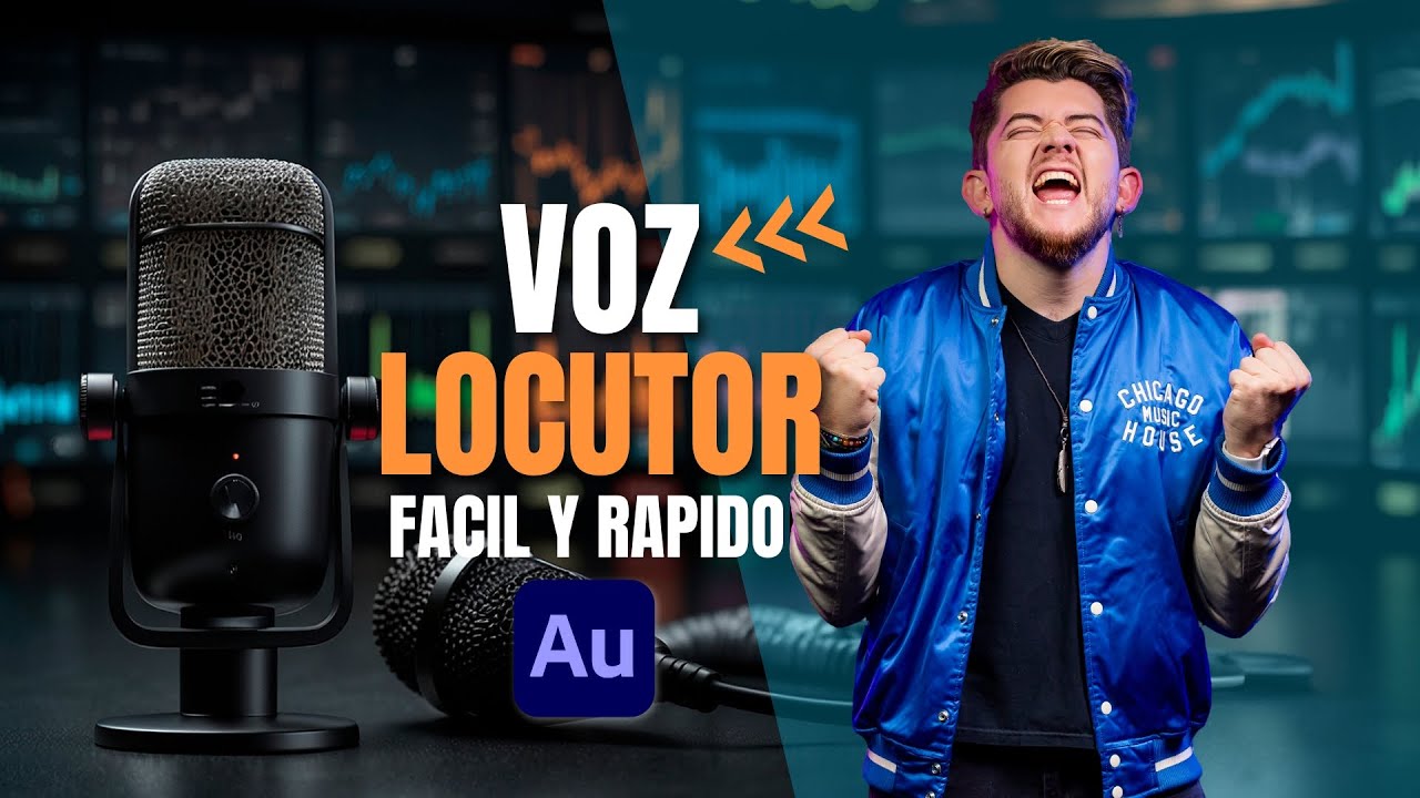 COMO LOGRAR UNA VOZ DE LOCUTOR profesional en ADOBE AUDITION TUTORIAL DE VOZ DE LOCUTOR