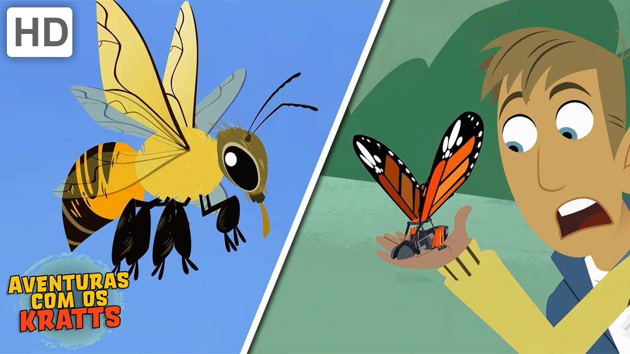 Aventuras com os Kratts - Polinadores (Episódios Completos)