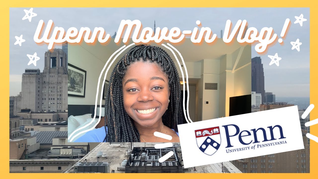 My Upenn Move-in Vlog & Room Tour!