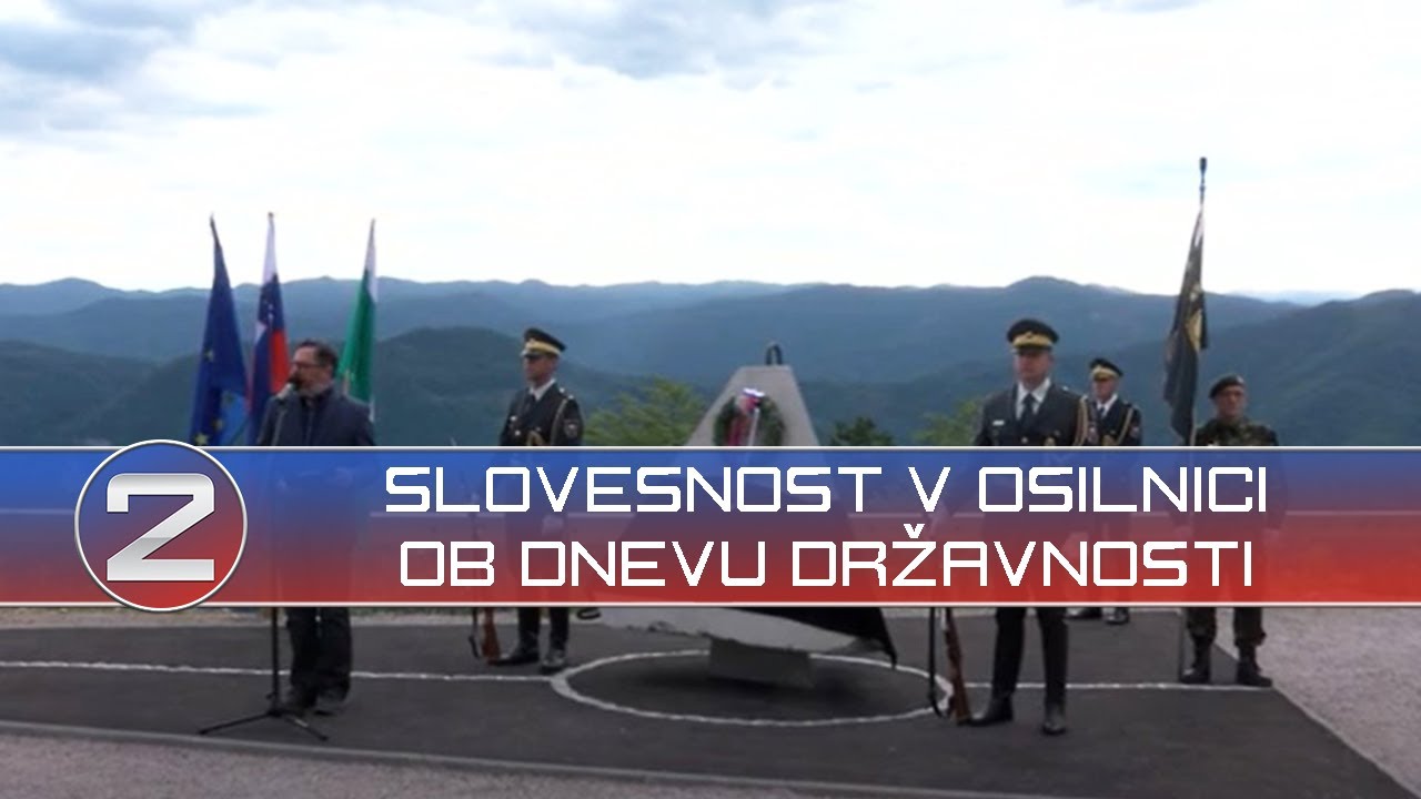 Slovesnost v Osilnici ob dnevu državnosti (22. 6. 2020)