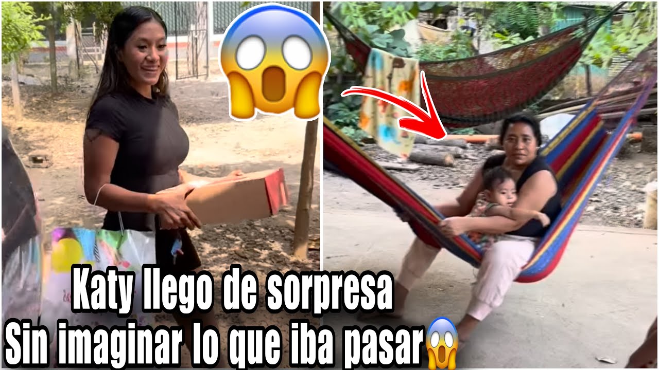 Katy se qued&oacute; asta muda al ver como la recibi&oacute; su mam&aacute; hay broncas 😱