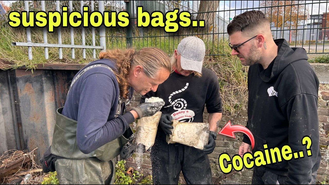Did we find 2 kilos of Cocaine 😱 With Magnetfishing ???