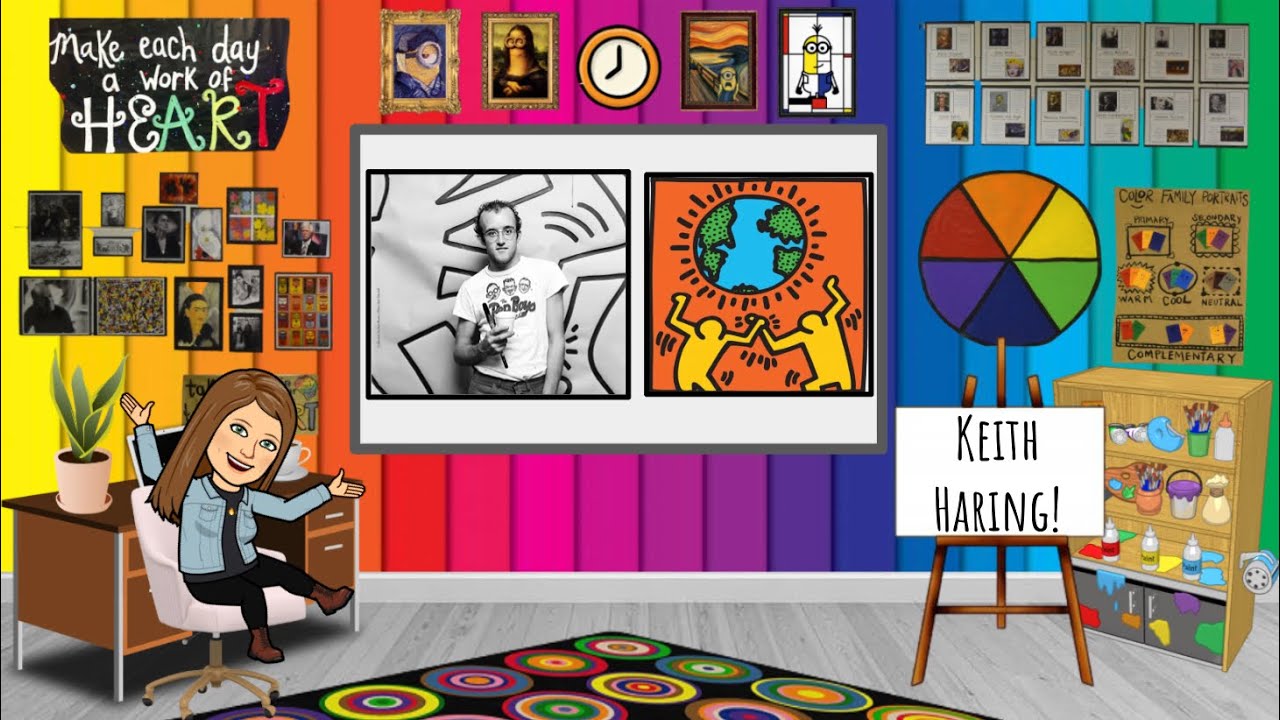 Artbx.org Presents Keith Haring Inspired Art