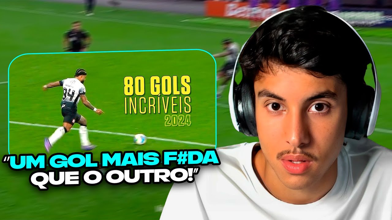 RENATO REAGE: TOP 80 Gols Impressionantes de 2024 | FUTEBOL NACIONAL